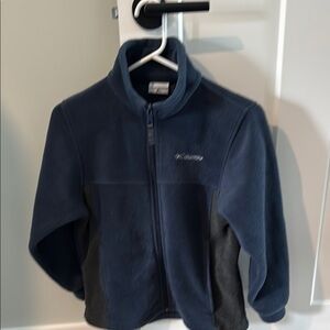 Columbia Kids' Blue and Gray Fleece Jacket